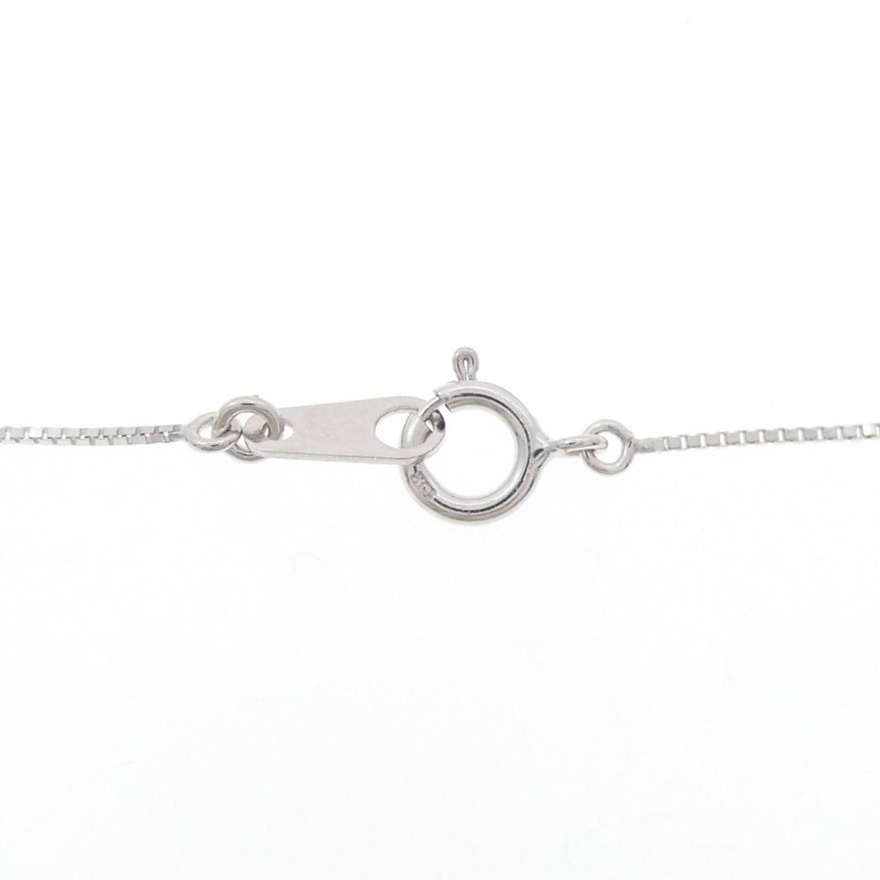 K10WG ブルートパーズ ネックレス