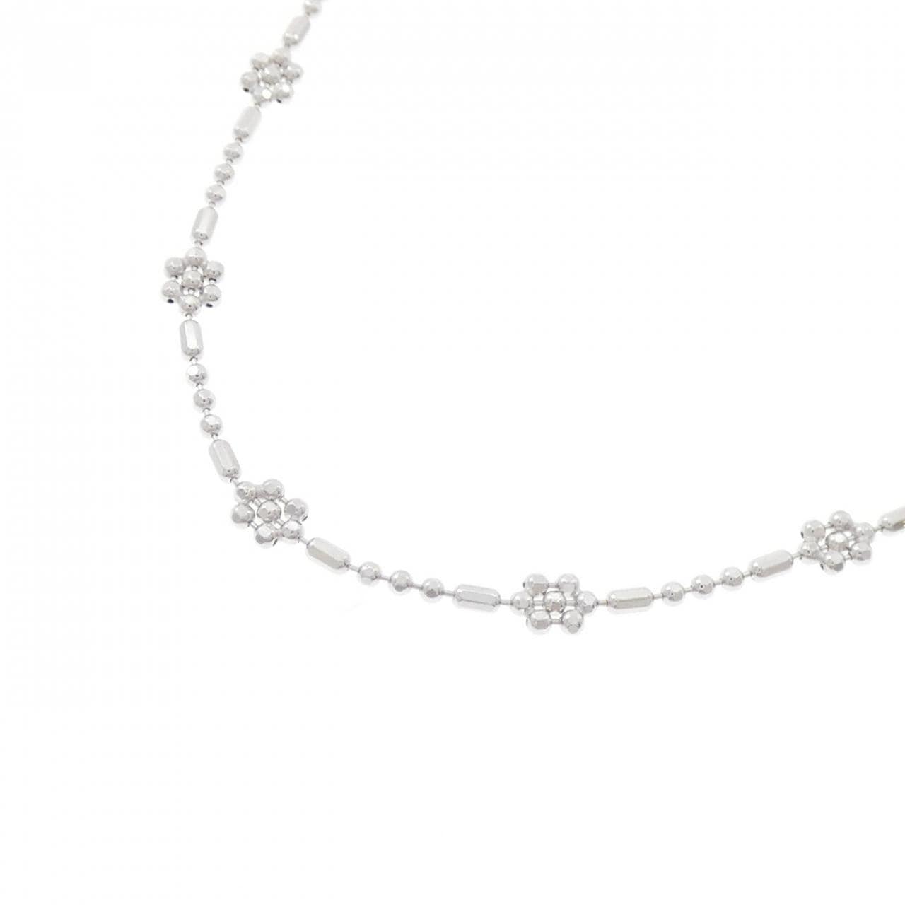 K18WG ネックレス