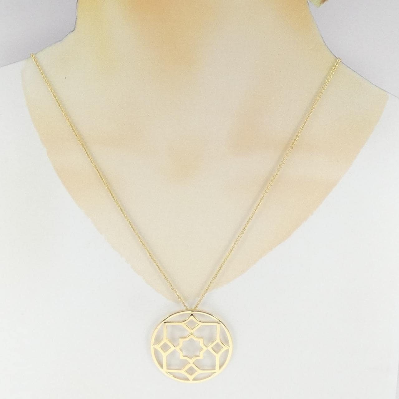 ティファニー パロマ ゼリージュ メダリオン ネックレス