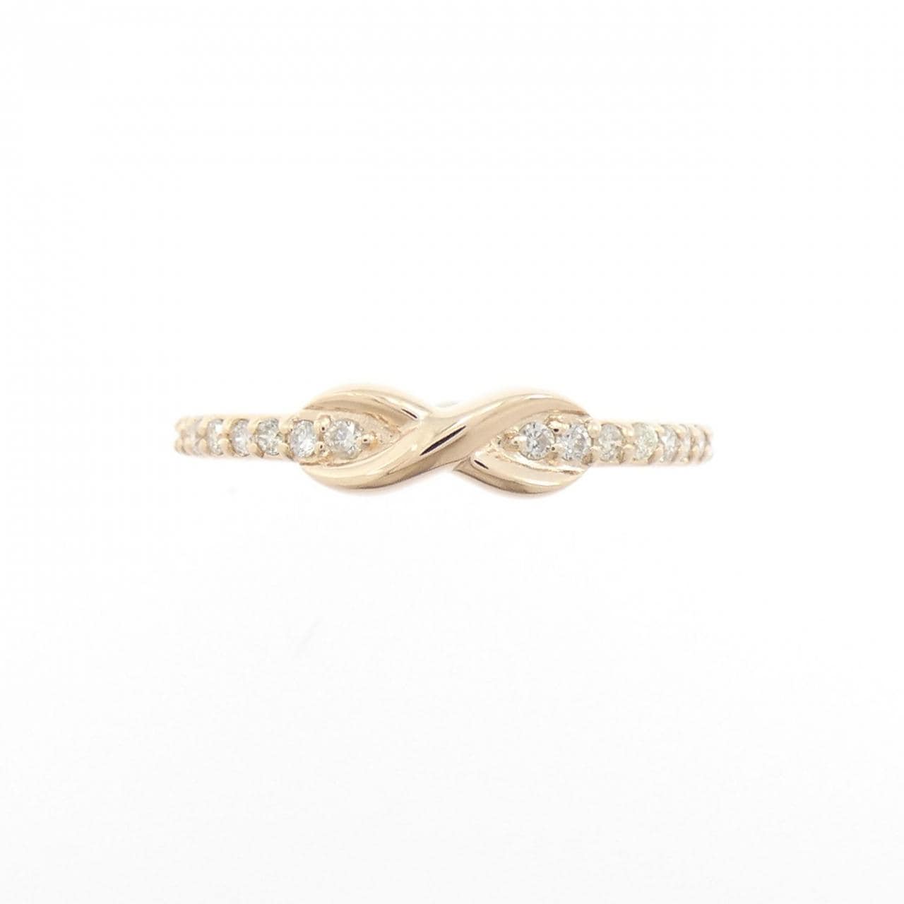 K10PG ダイヤモンド リング 0.10CT