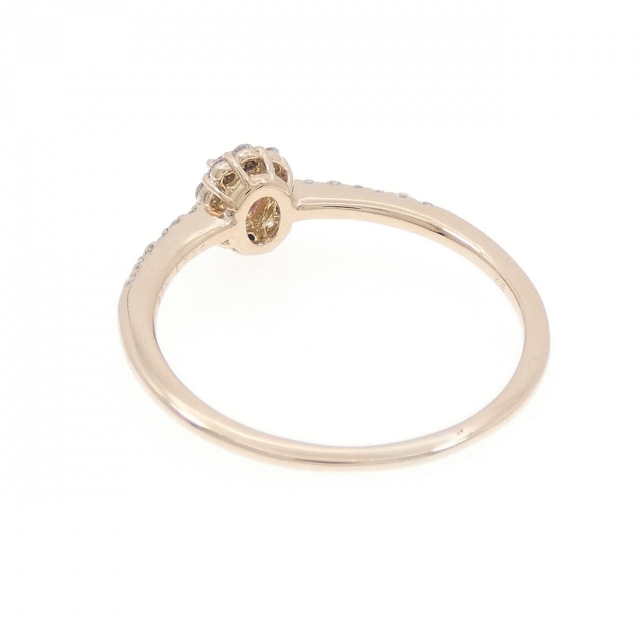K18PG サファイヤ リング 0.257CT