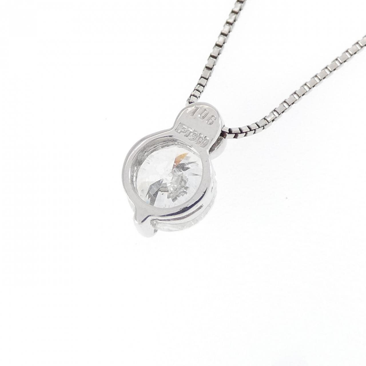 PT900/PT850 ダイヤモンド ネックレス 1.06CT