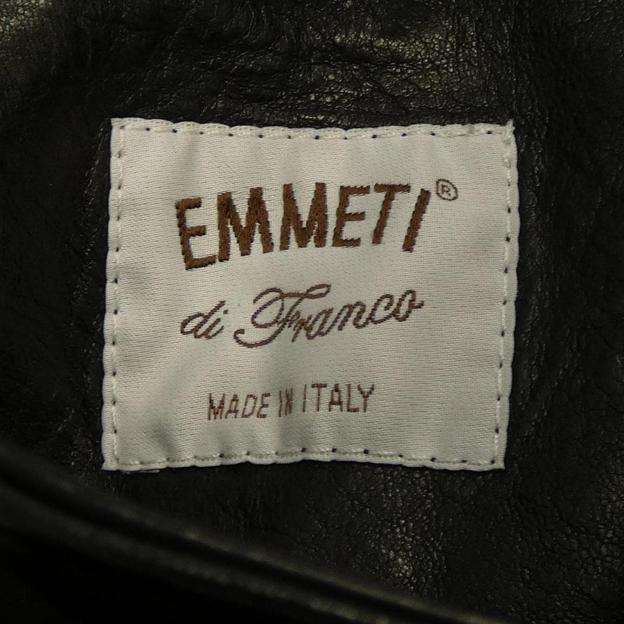 エンメティ EMMETI レザーライダースジャケット