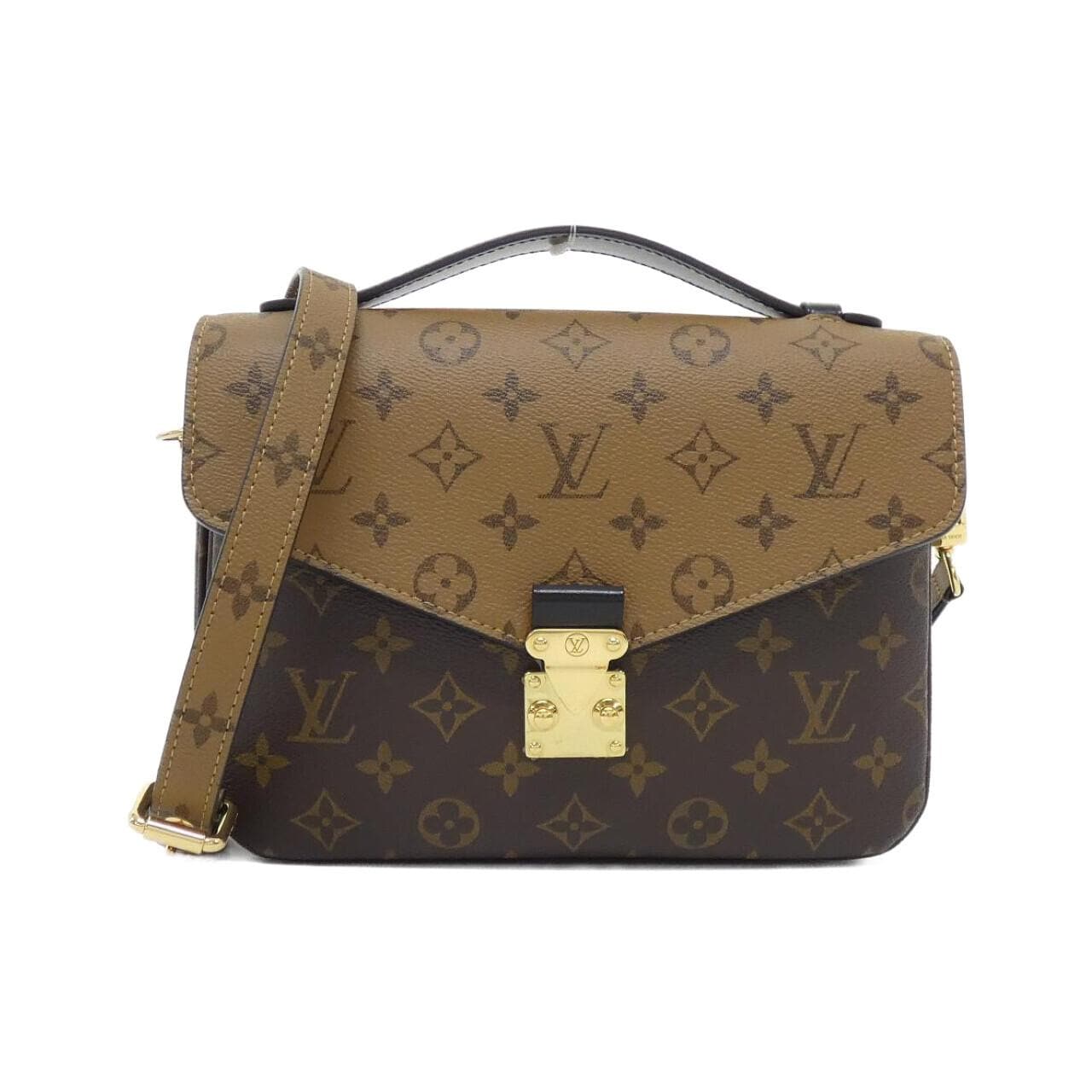 LOUIS VUITTON Monogram Reverse Pochette Metis MM M44876 Bag