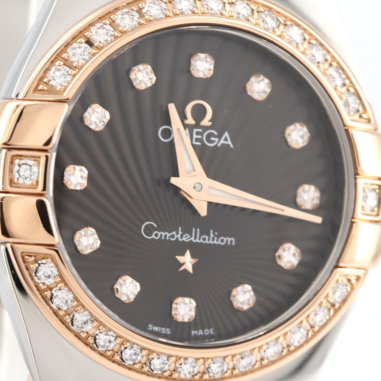 [BRAND NEW] Omega Constellation Polished RG Combi/D･12P 123.25.24.60.63.002 SSxPG Quartz