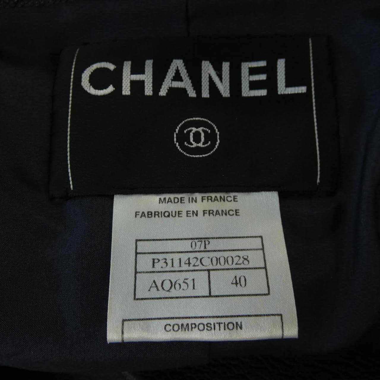 シャネル CHANEL P31142C00028 07P レザージャケット