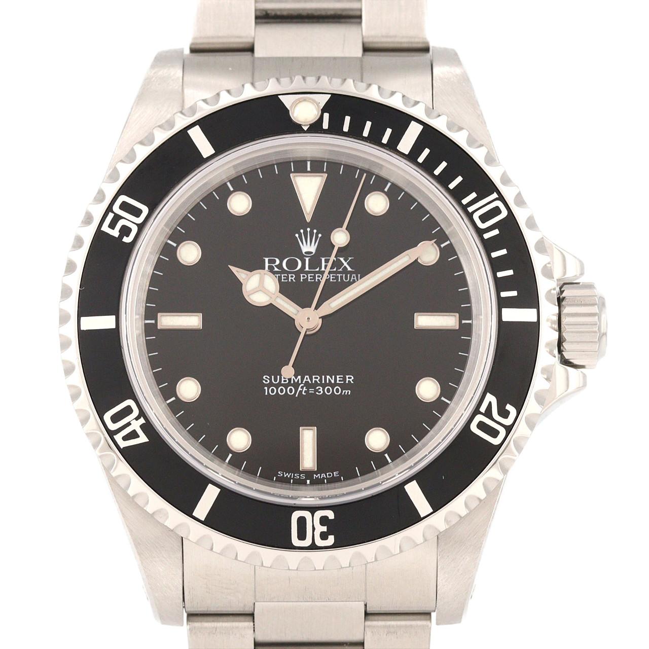 ロレックス サブマリーナーノンデイト 14060 SS 自動巻 P番