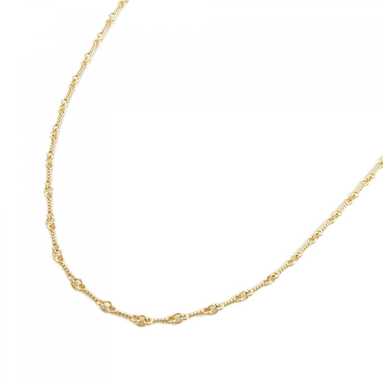 クロムハーツ CHROME HEARTS TWIST CHAIN T18 205014938GLDT18001 NECKLACE