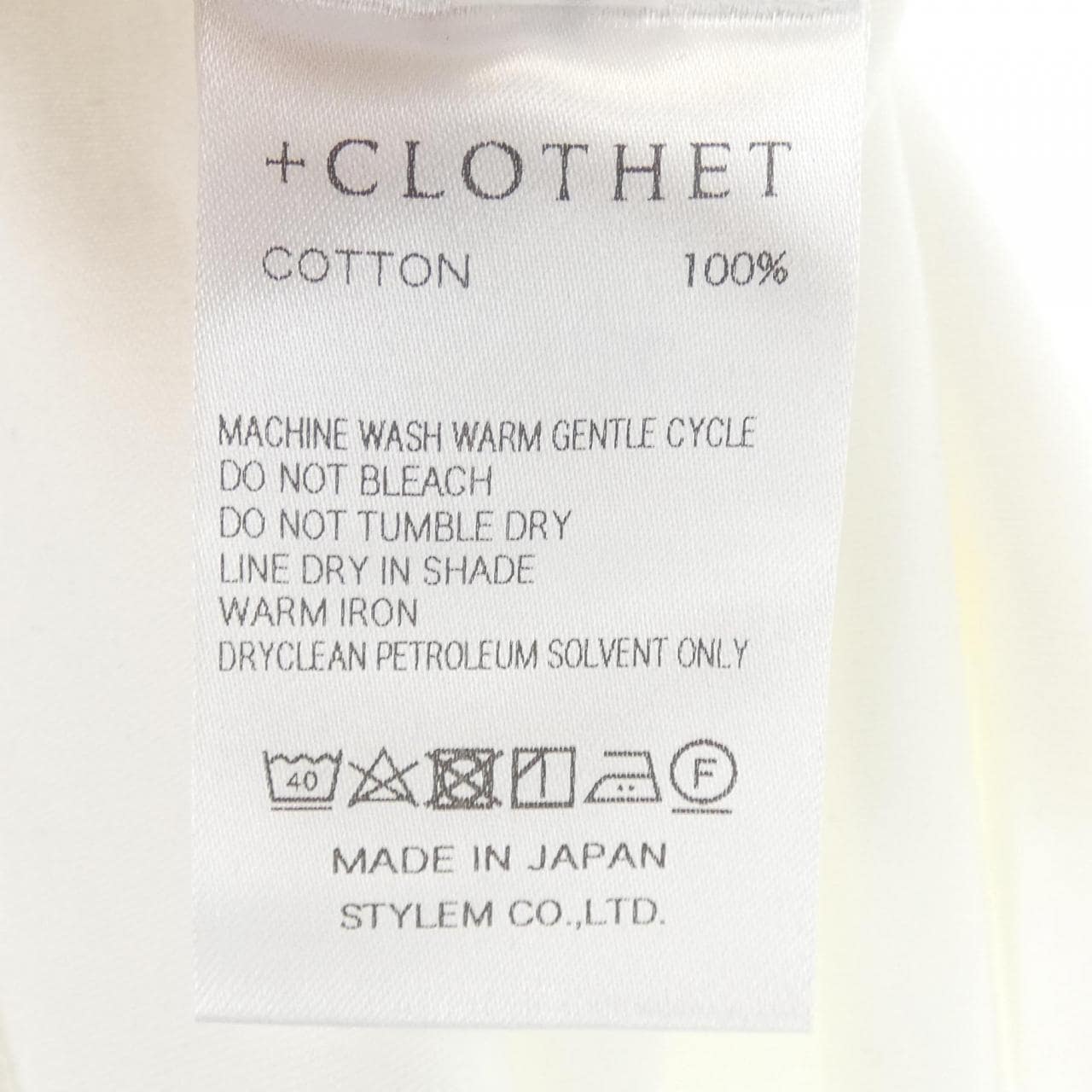 クロスクローゼット +CLOTHET Tシャツ