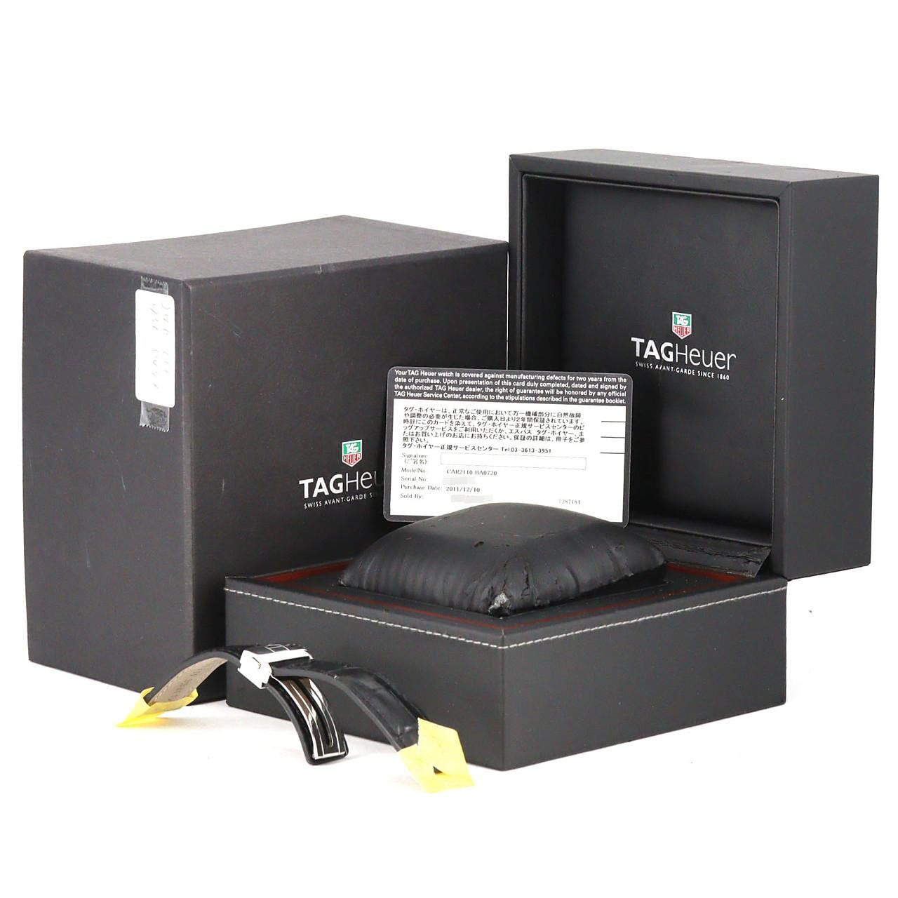 【ノーメンテナンス還元価格】タグ･ホイヤー カレラ1887クロノ･タキメーター CAR2110.BA0720 SS 自動巻
