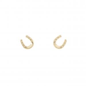K18YG ホースシュー ピアス