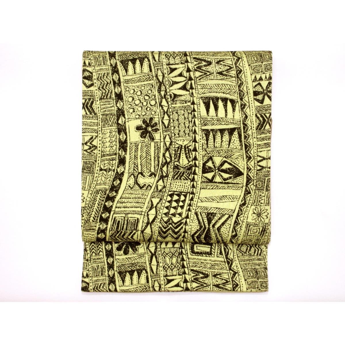 Fukuro obi dyed obi Zento pattern