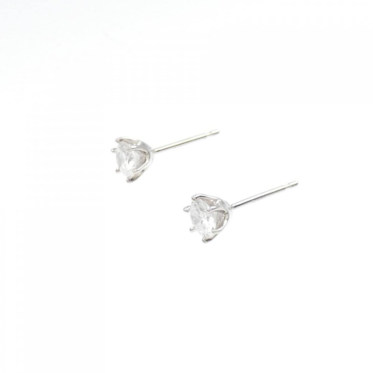 [BRAND NEW] PT Diamond Earrings 0.297CT 0.292CT F SI1 Good