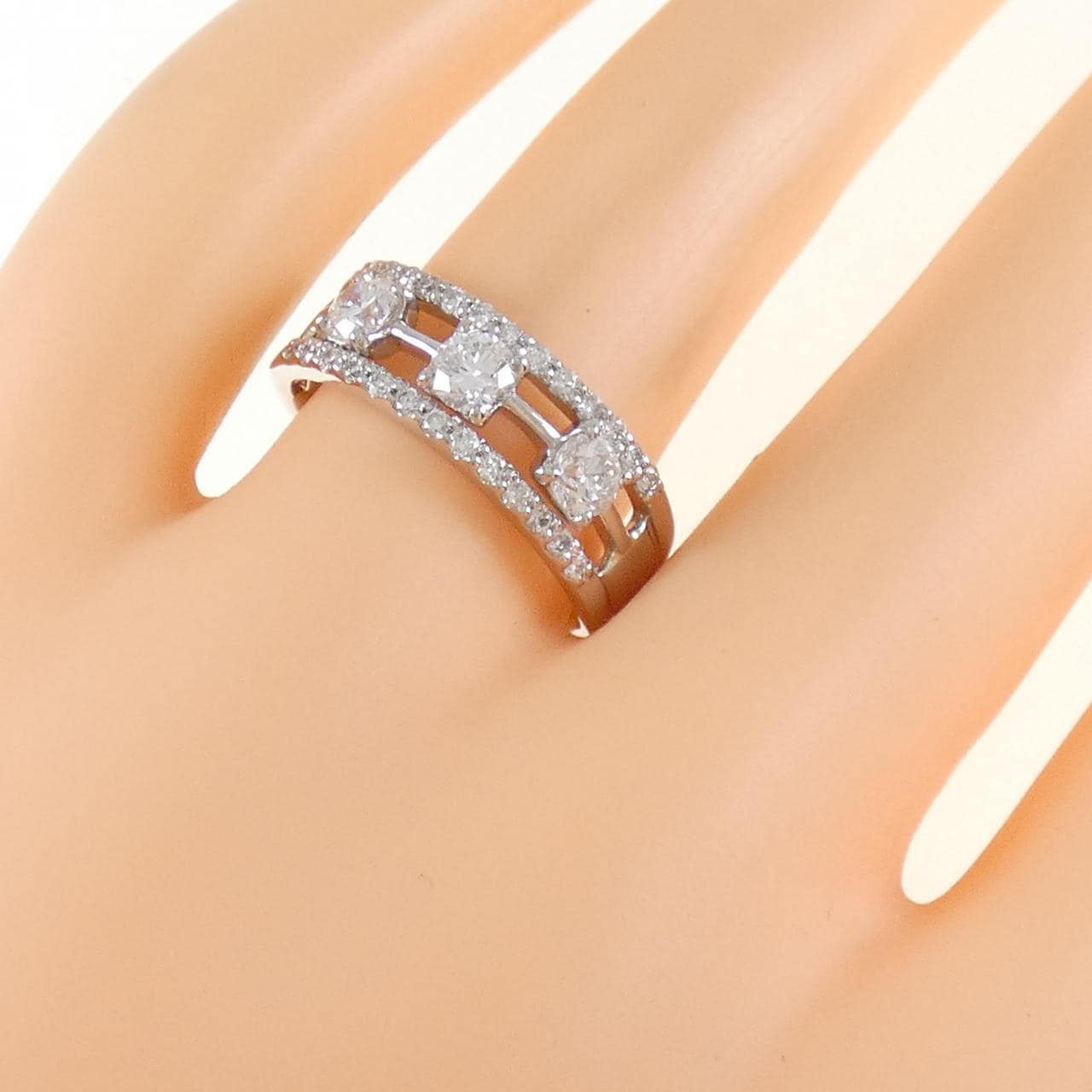 PT900 ダイヤモンド リング 0.64CT