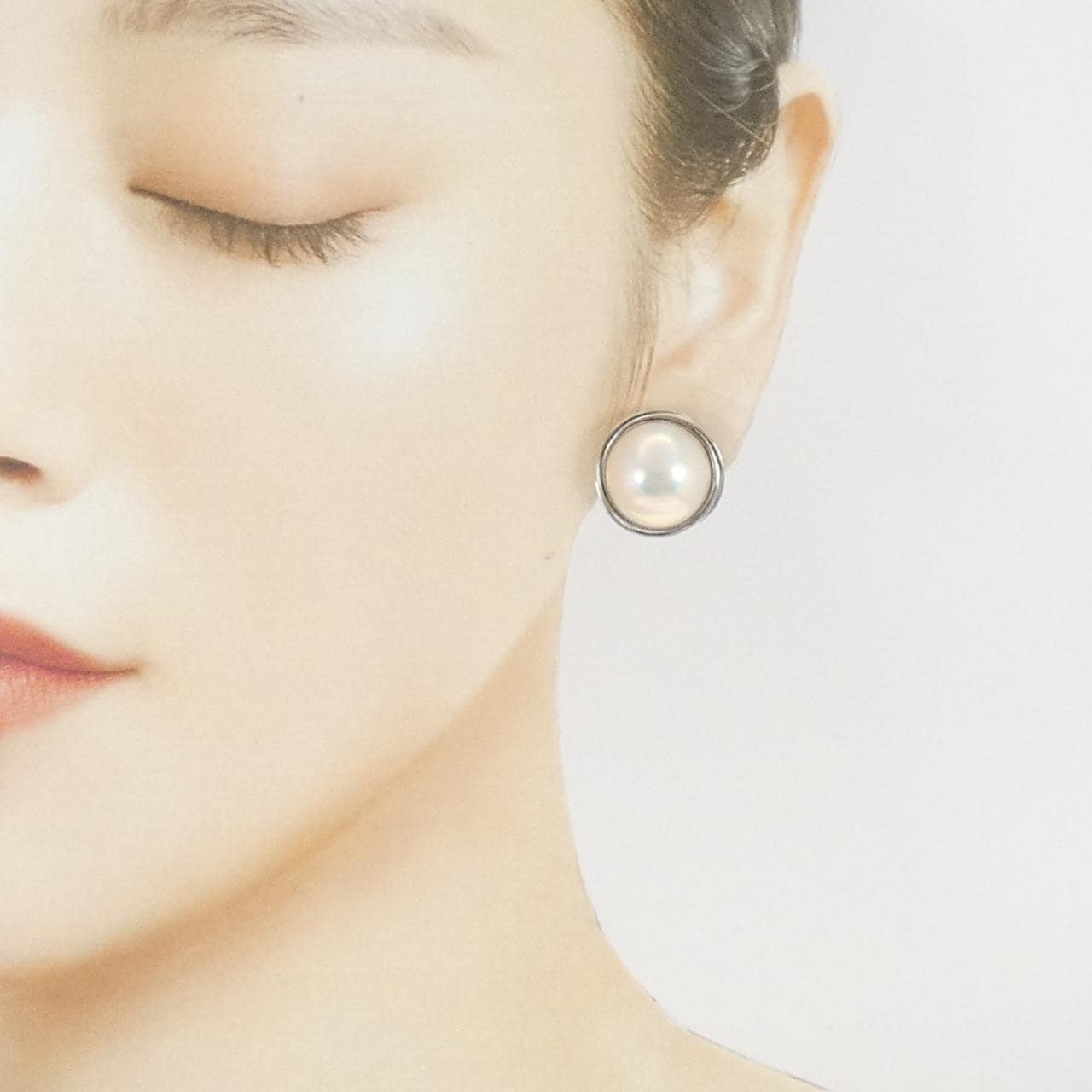 K14WG マベパール ピアス