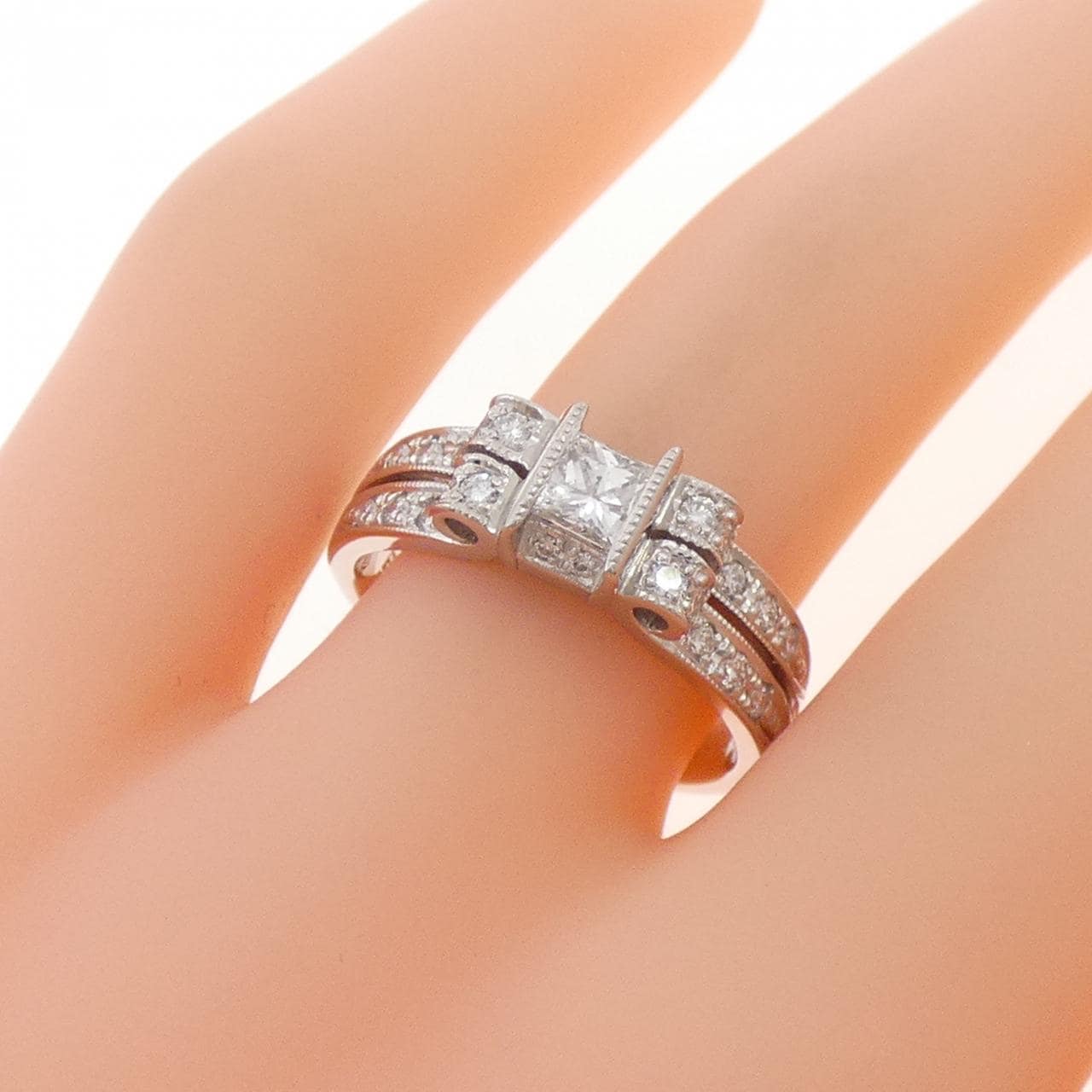PT900 ダイヤモンド リング 0.26CT