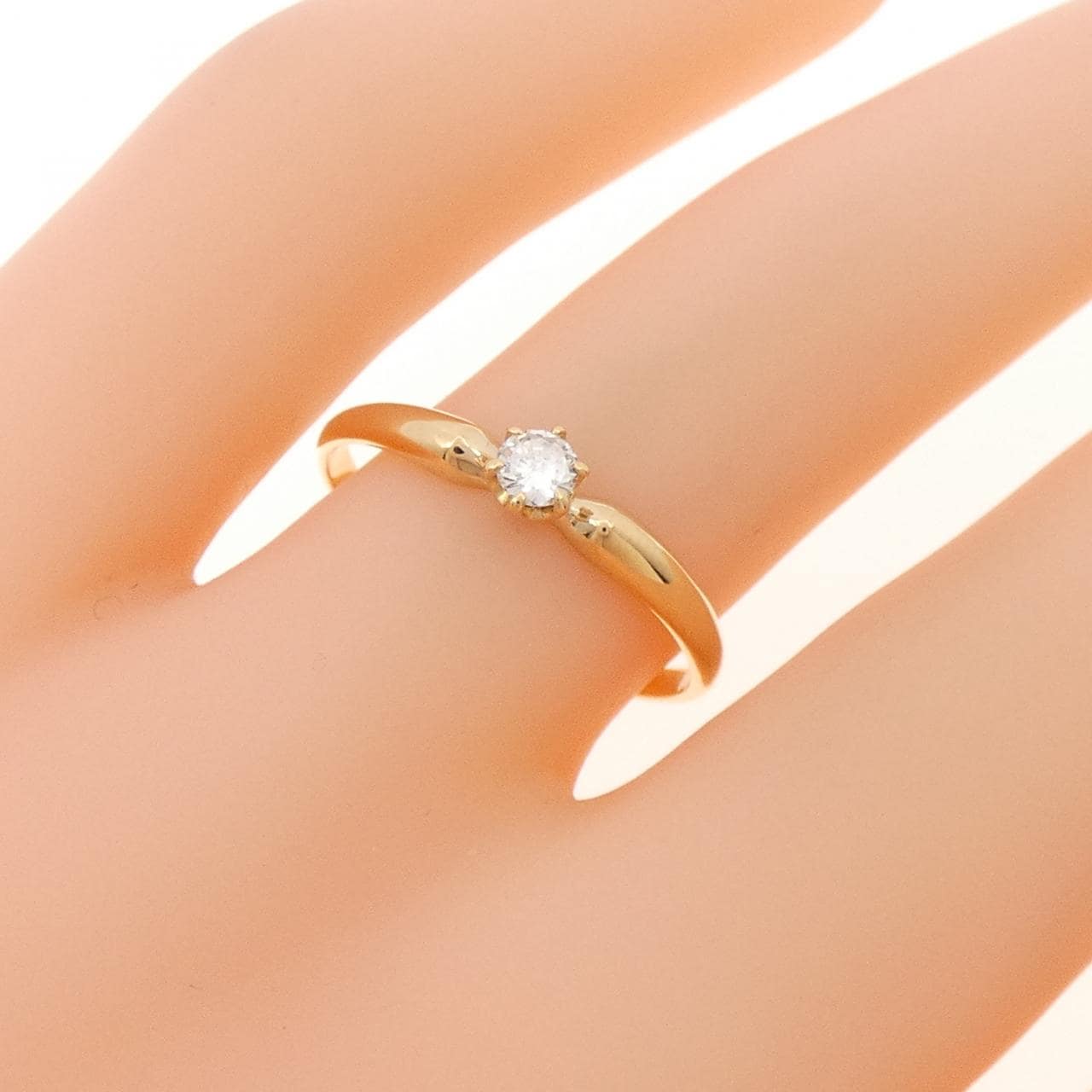 4゜C ダイヤモンド リング