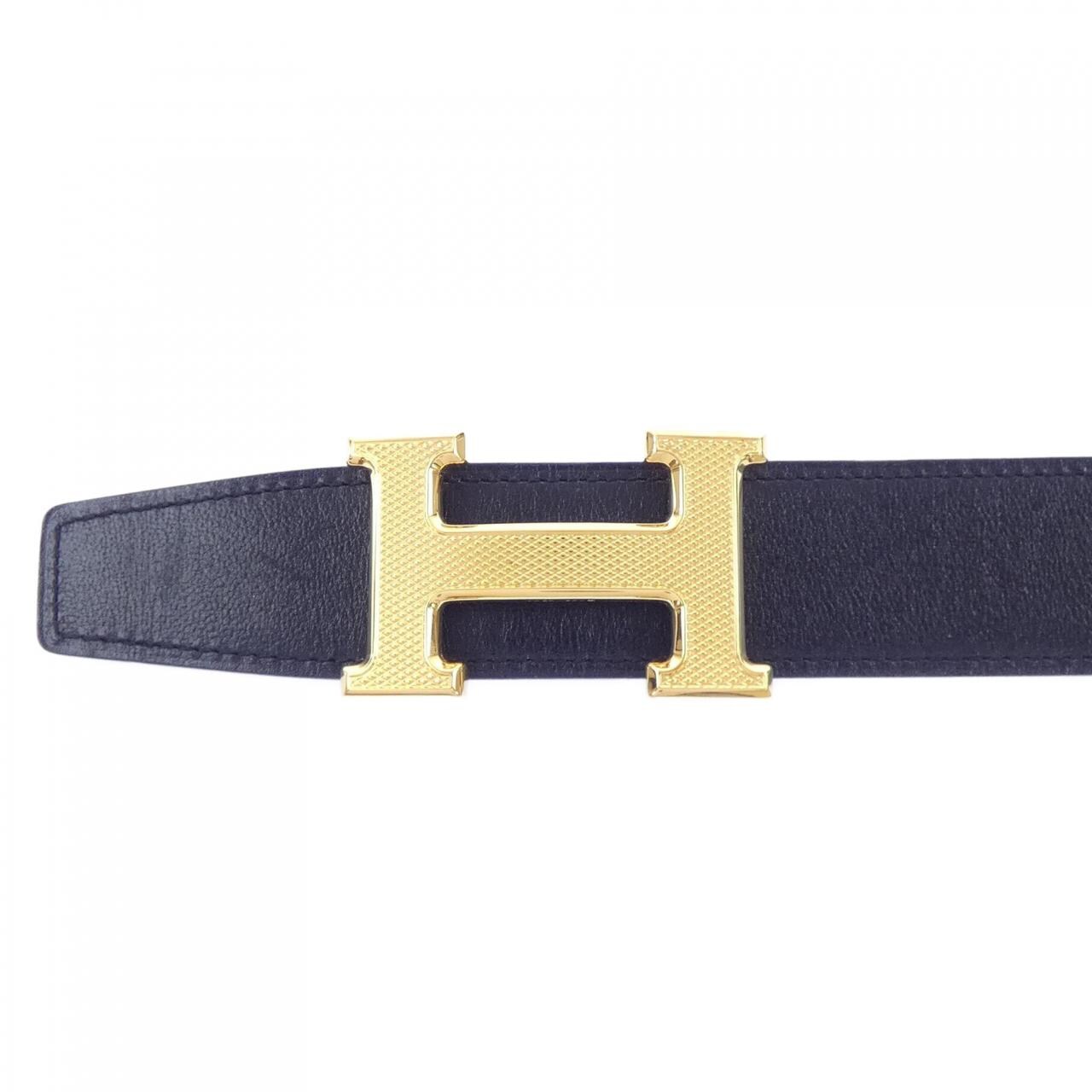 エルメス HERMES H ギヨシェ 32mm リバーシブル BELT