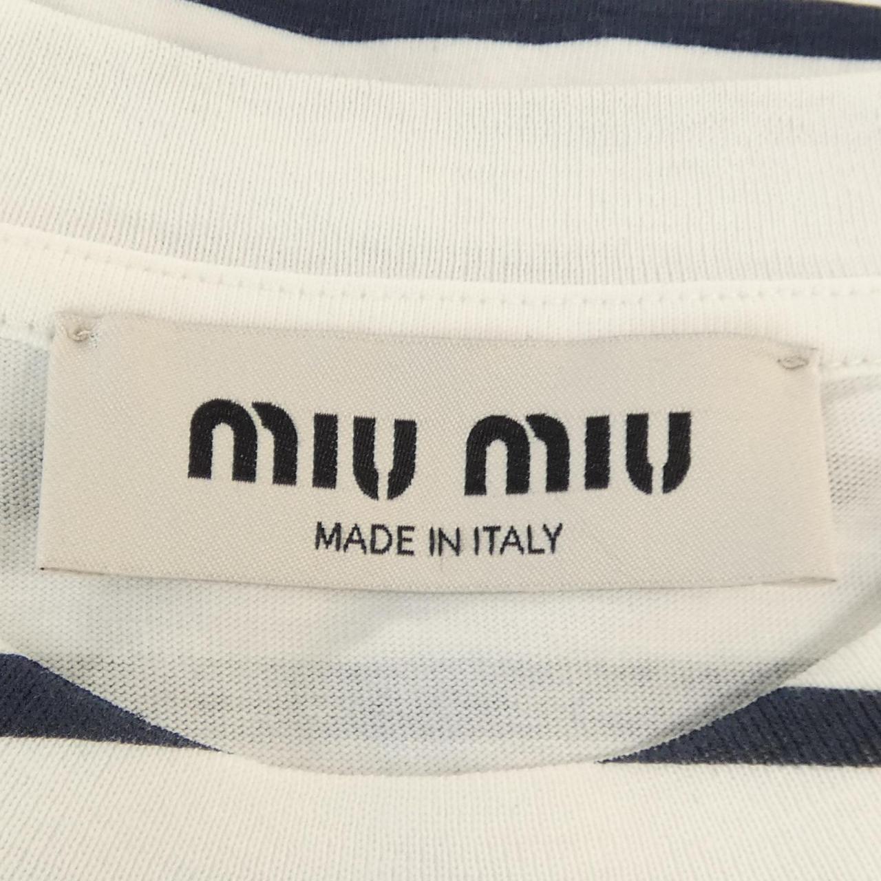 ミュウミュウ MIU MIU MJN345 S231 12P7 Tシャツ