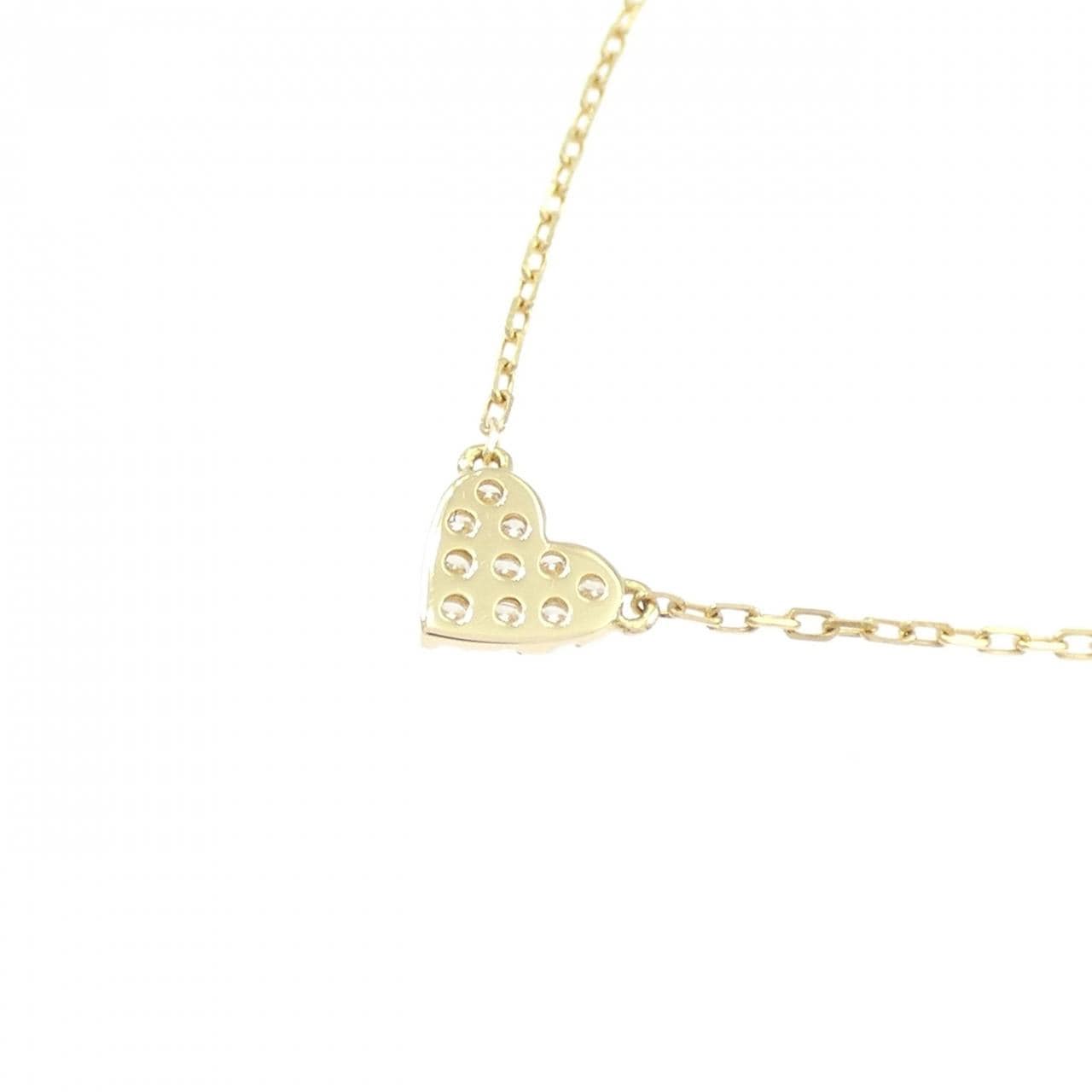 アーカー ハートパヴェ ネックレス 0.05CT