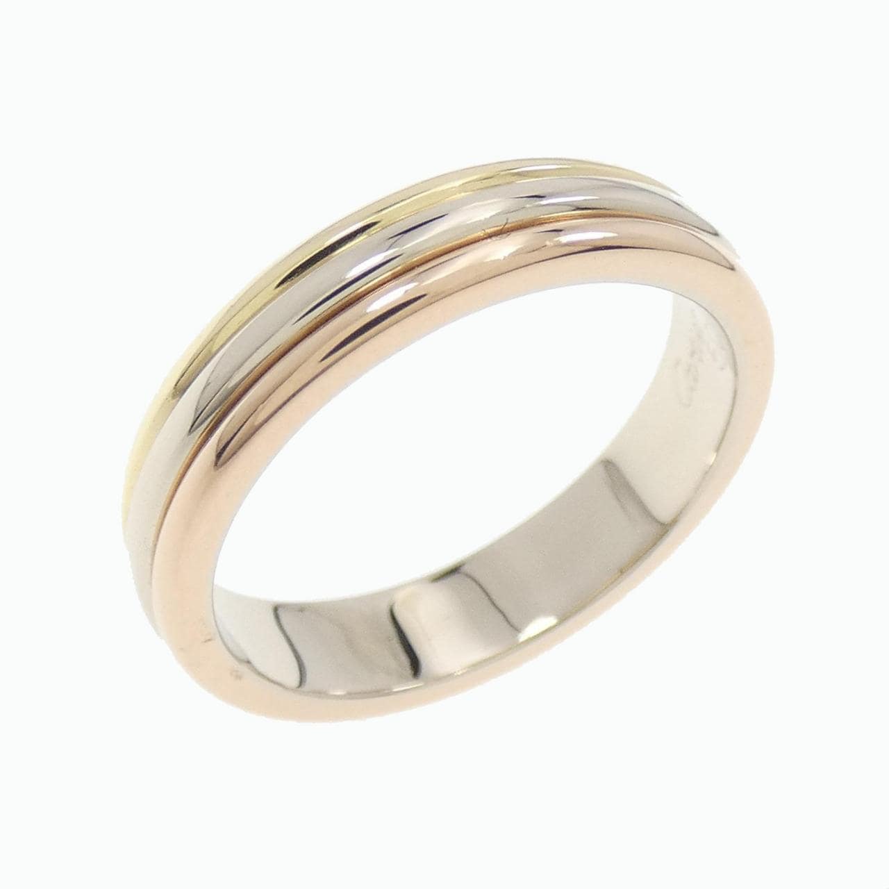 Cartier three gold wedding ring