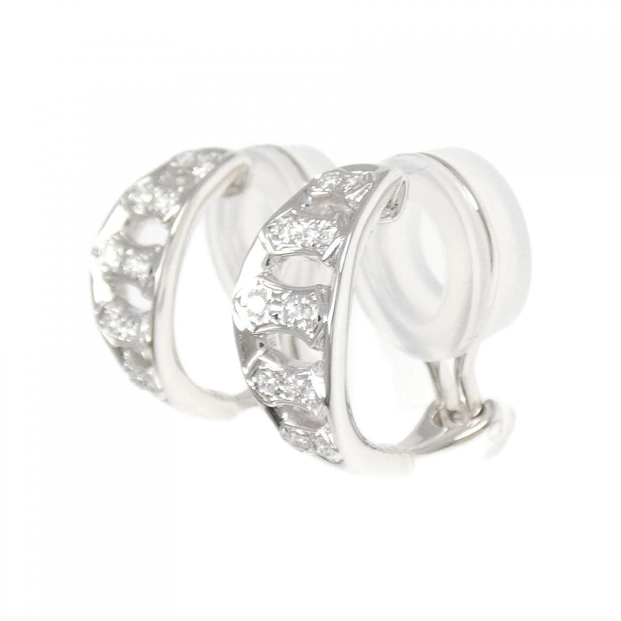 ミキモト ダイヤモンド イヤリング 0.22CT