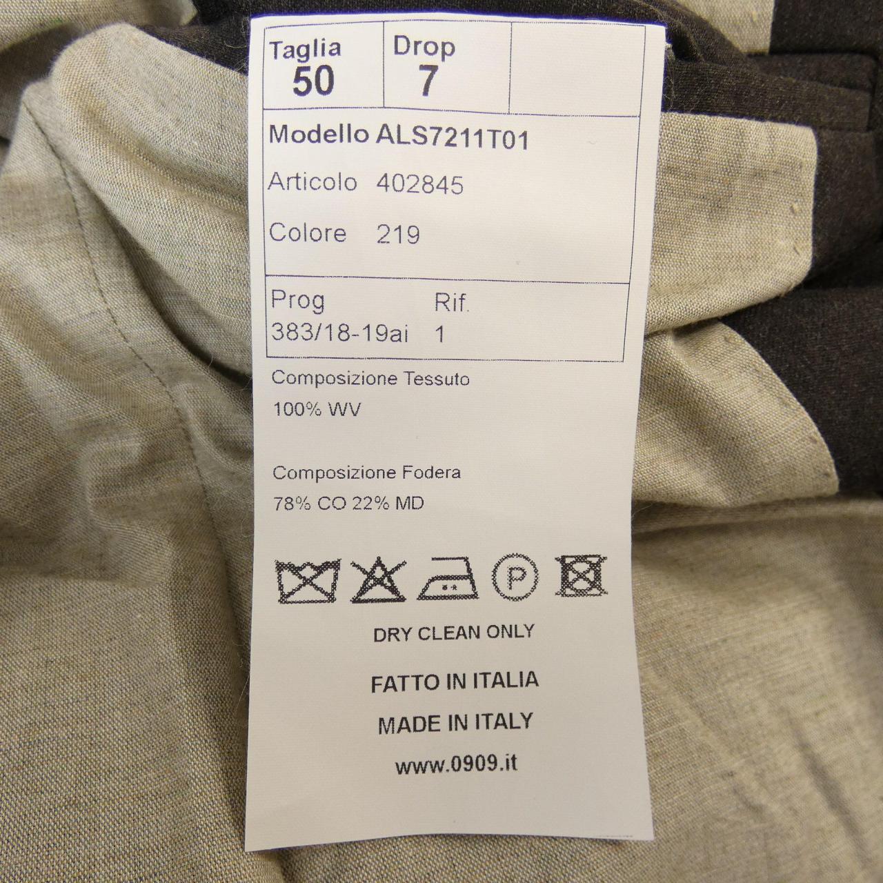 Zero Nine Zero Nine 0909 Suit