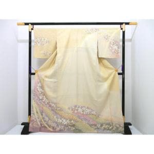 訪問着　友禅加工ボカシ染