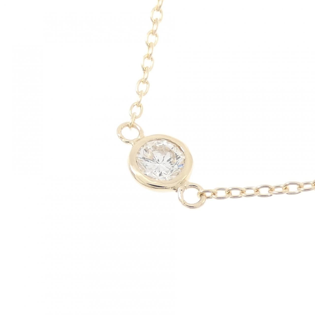 【リメイク】K10YG ダイヤモンド ネックレス 1.00CT