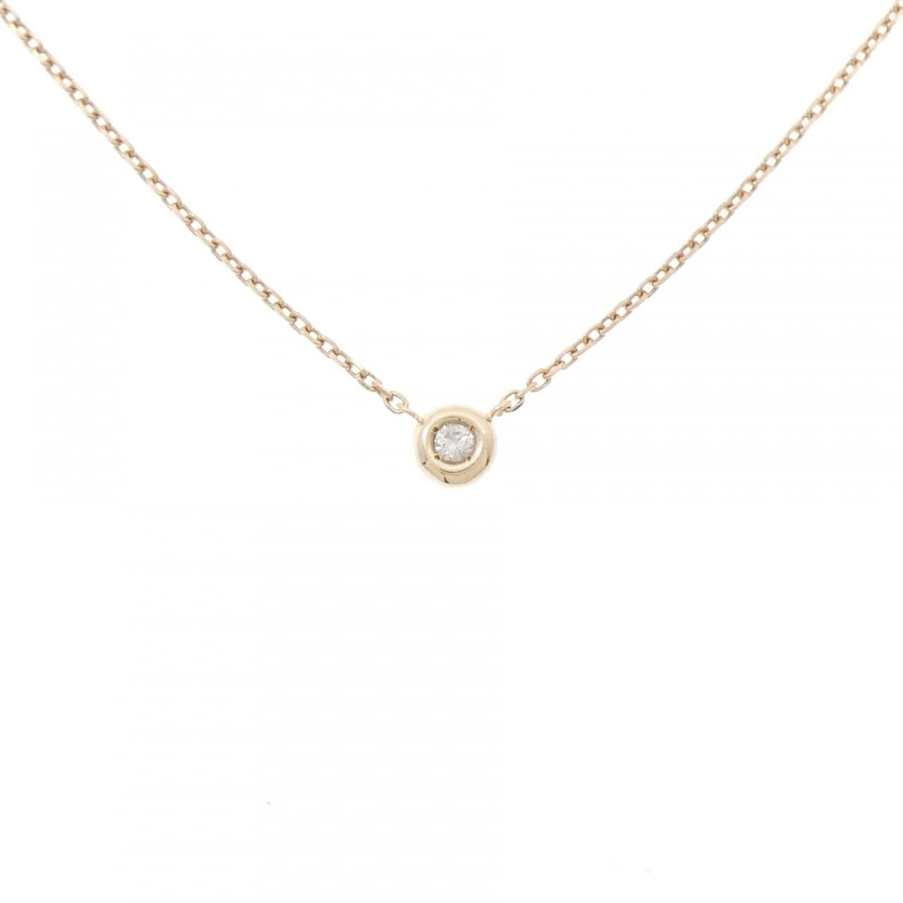 アガット ダイヤモンド ネックレス 0.05CT