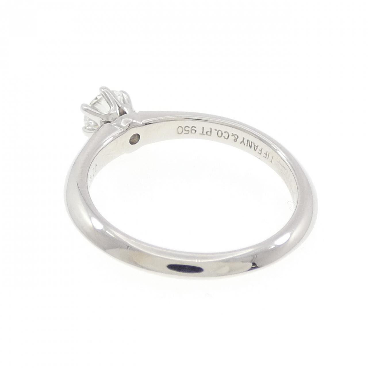 ティファニー クラシックソリティア リング 0.24CT H VS1