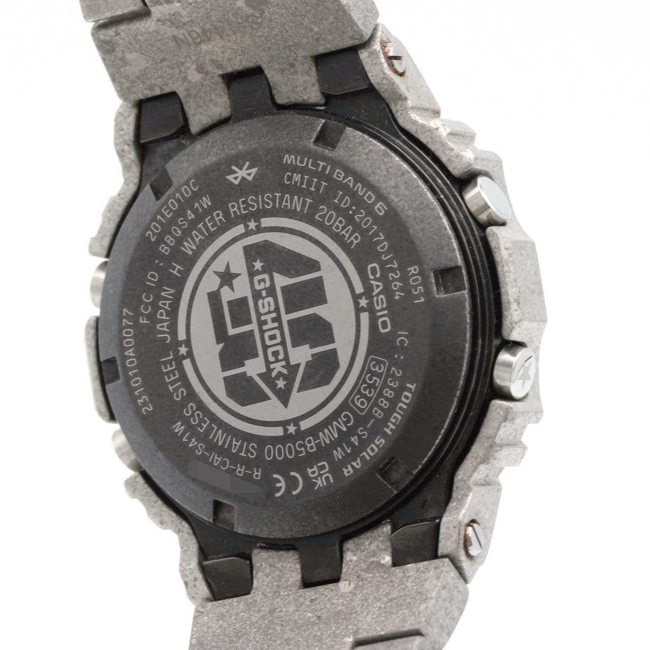カシオ G-SHOCK 電波時計 GMW-B5000PS-1JR SS ソーラークォーツ