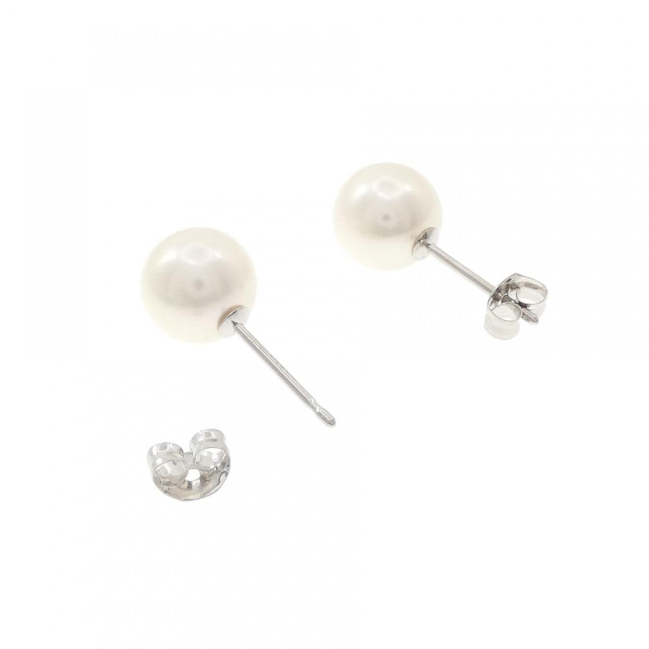 PT900 アコヤパール ピアス 7.9mm