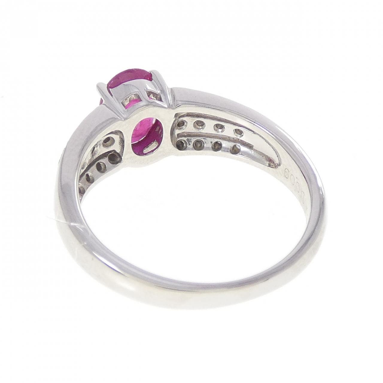 PT900 ルビー リング 0.81CT