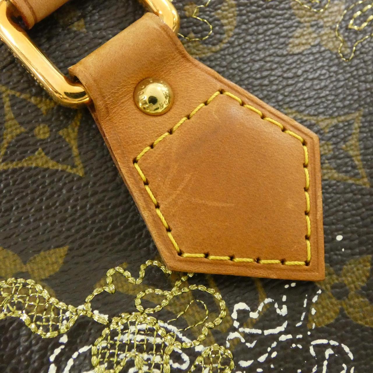 ルイヴィトン モノグラム ダンティエル スピーディ 30cm M95397 ボストンバッグ