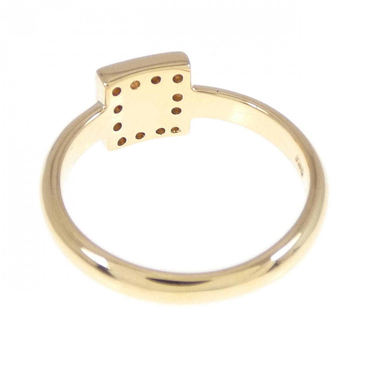 K18YG ダイヤモンド リング 0.08CT