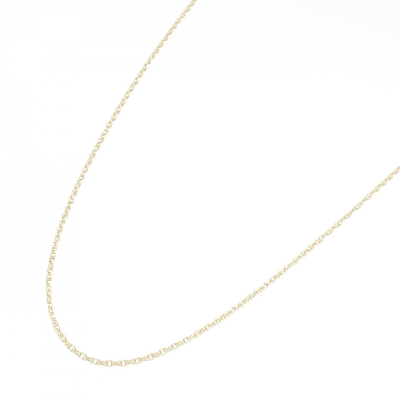 K18YG chain necklace