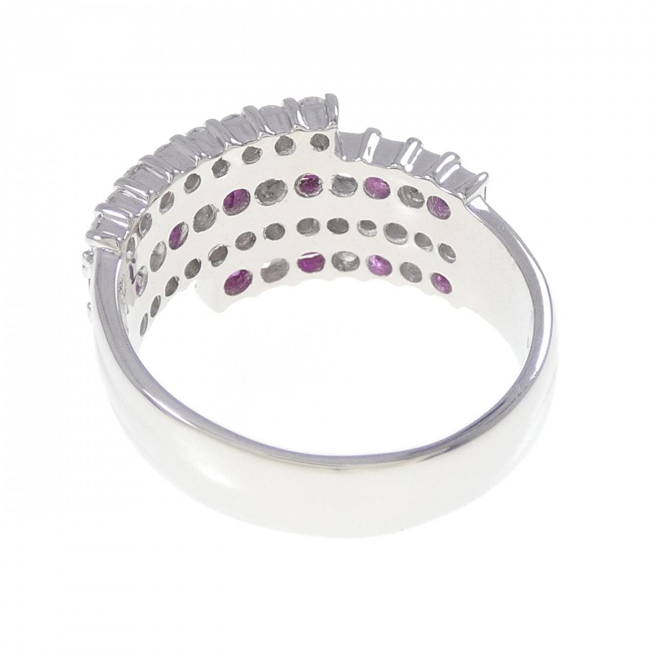 PT900 ルビー リング 0.80CT