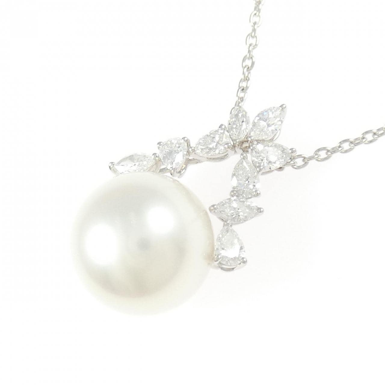ミキモト 白蝶パール ネックレス 14.5mm