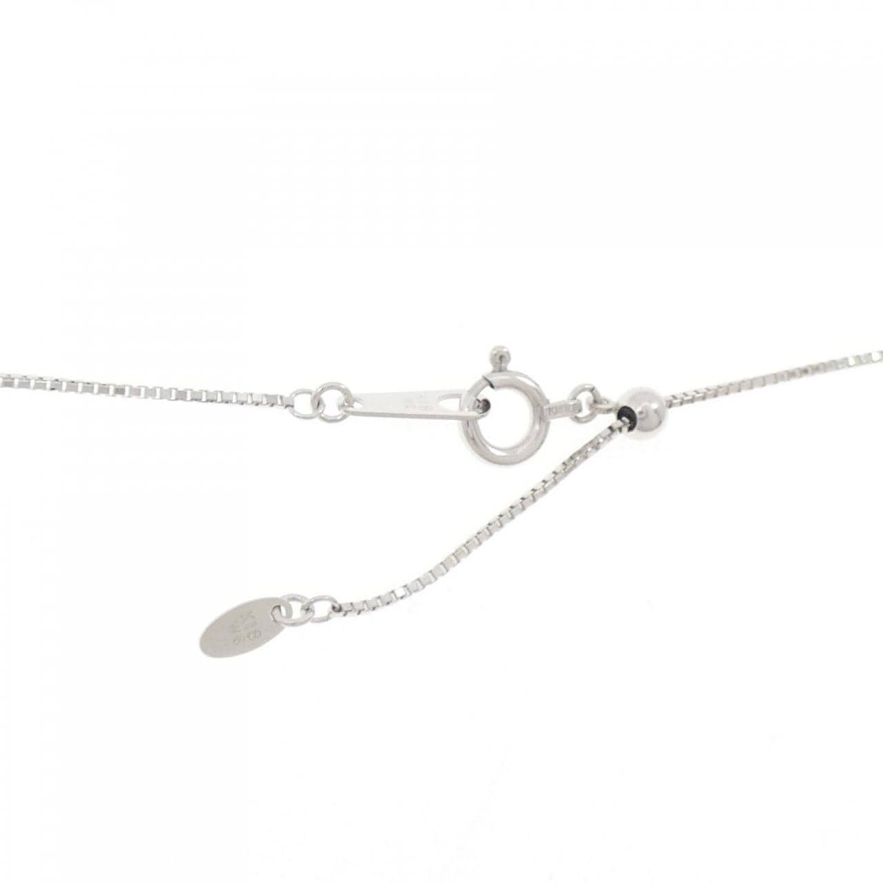 K18WG ダイヤモンド ネックレス 0.32CT