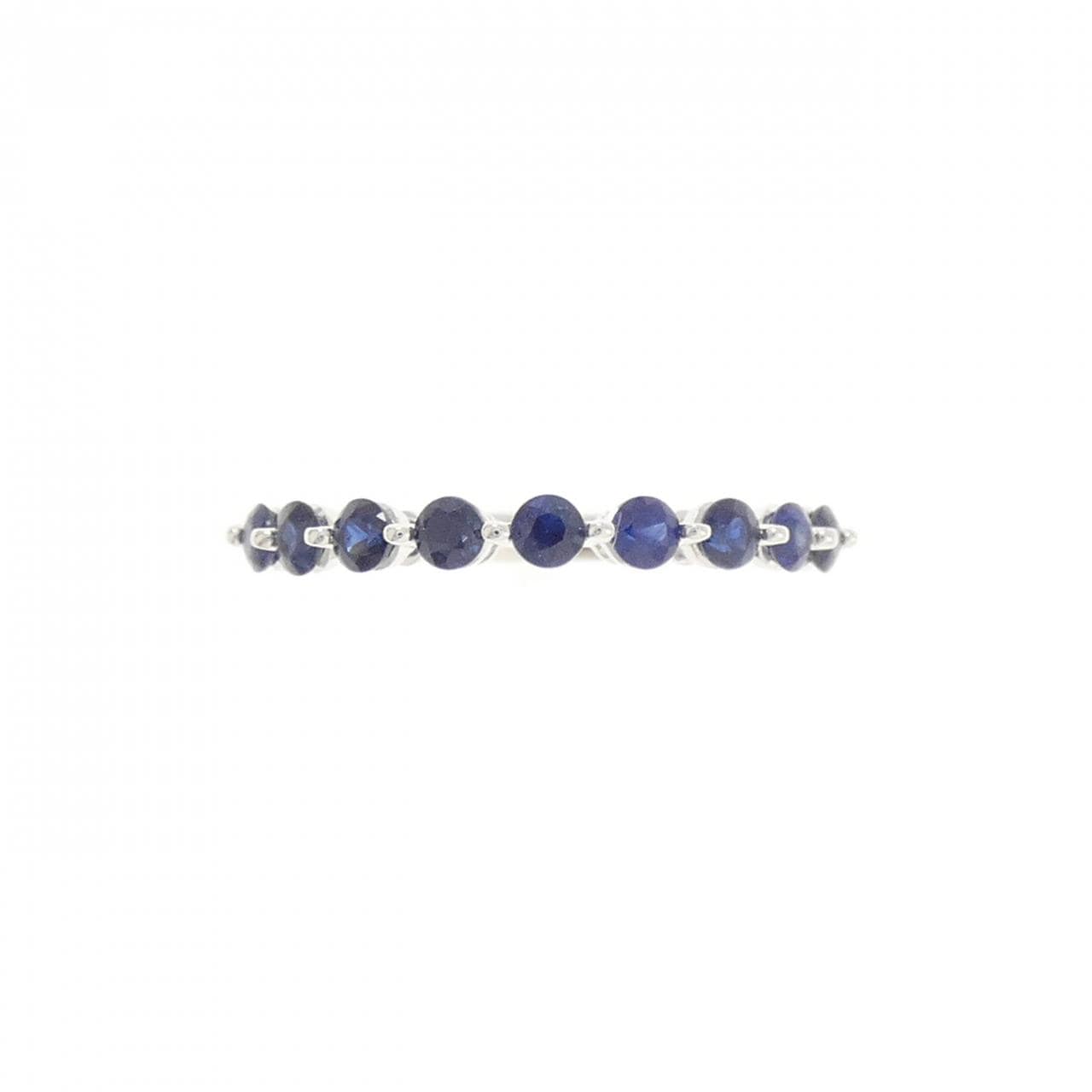 K18WG サファイヤ リング 0.70CT