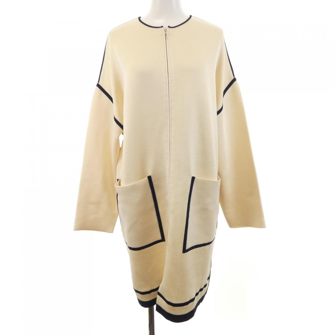エルメス HERMES 66-7718. ロングカーディガン