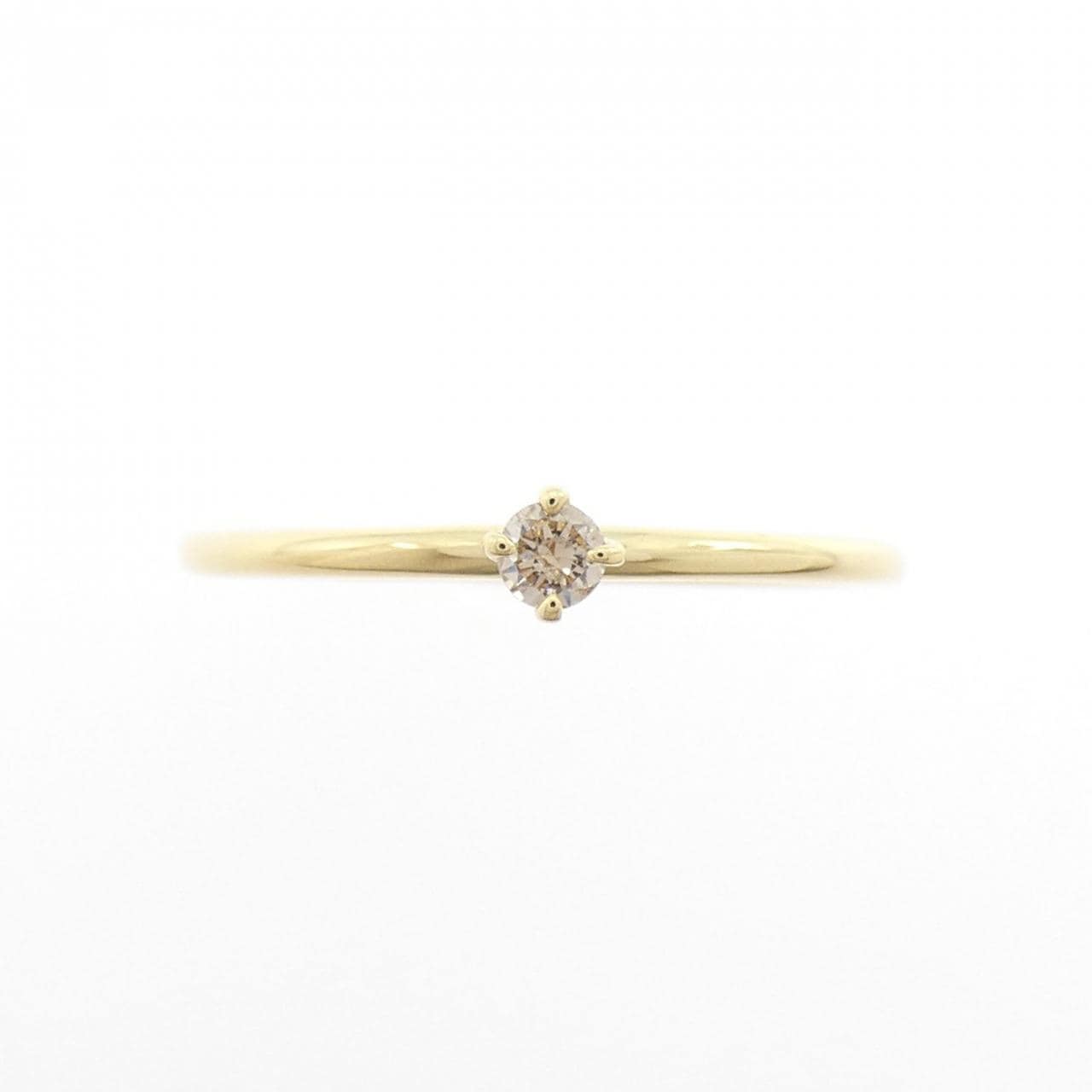 K18YG ダイヤモンド リング 0.05CT