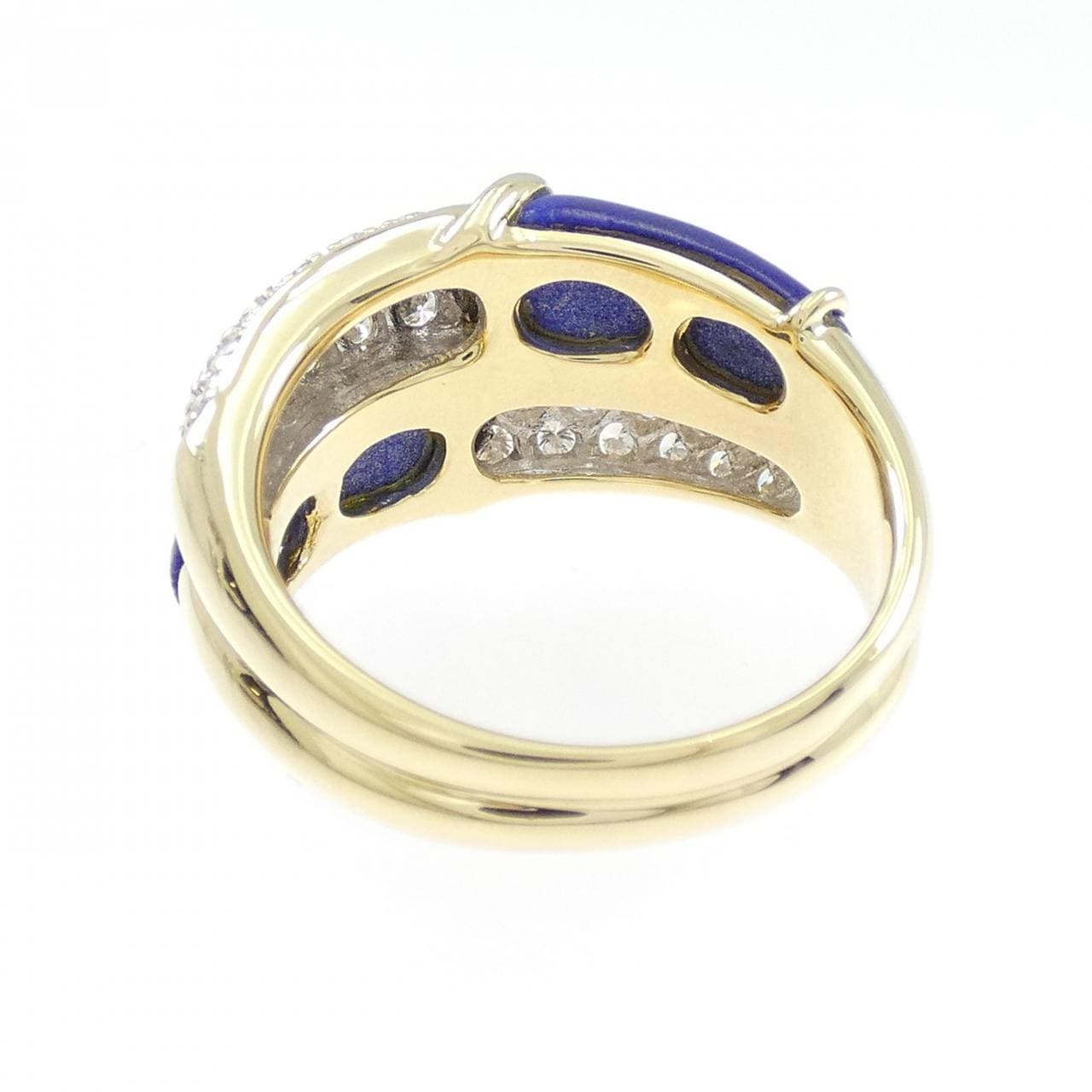 K18YG ラピスラズリ リング