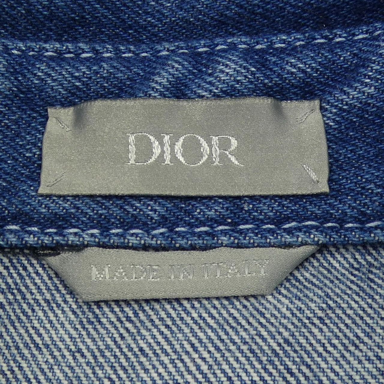 ディオール DIOR DIOR CHARM オーバーシャツ 493D498A383X デニムジャケット