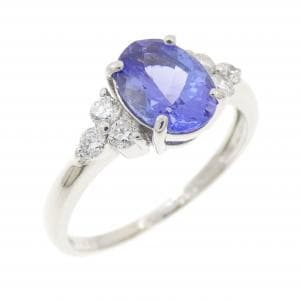 PT900 タンザナイト リング 1.11CT