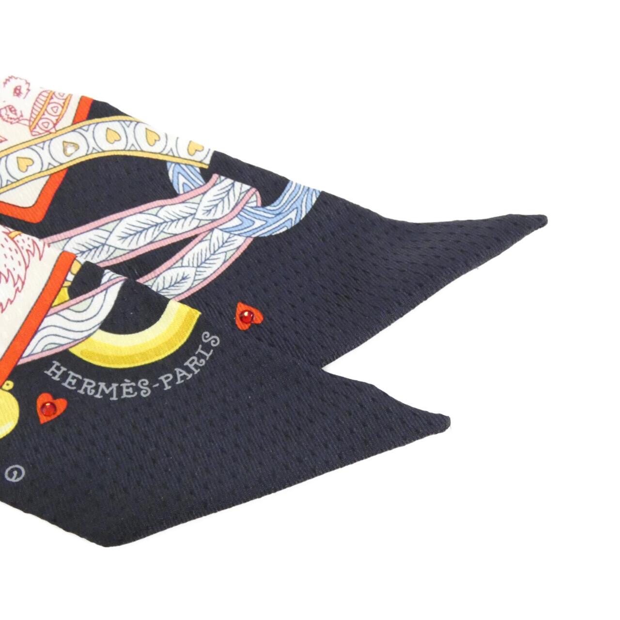 エルメス DAME DE COEUR ツイリー ピケ 063959S スカーフ