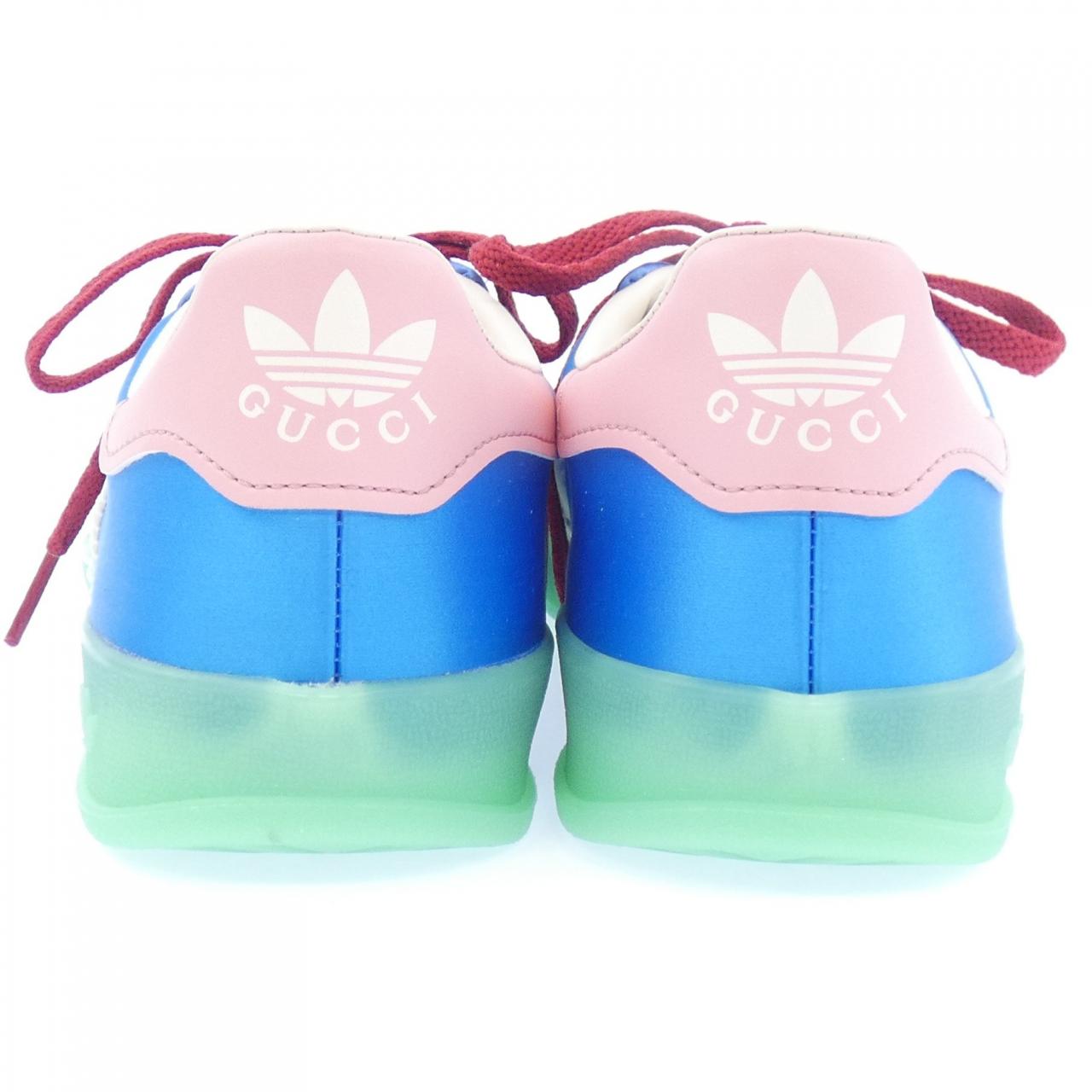 グッチ GUCCI ADIDAS GAZELLE 707867 U7R10 スニーカー
