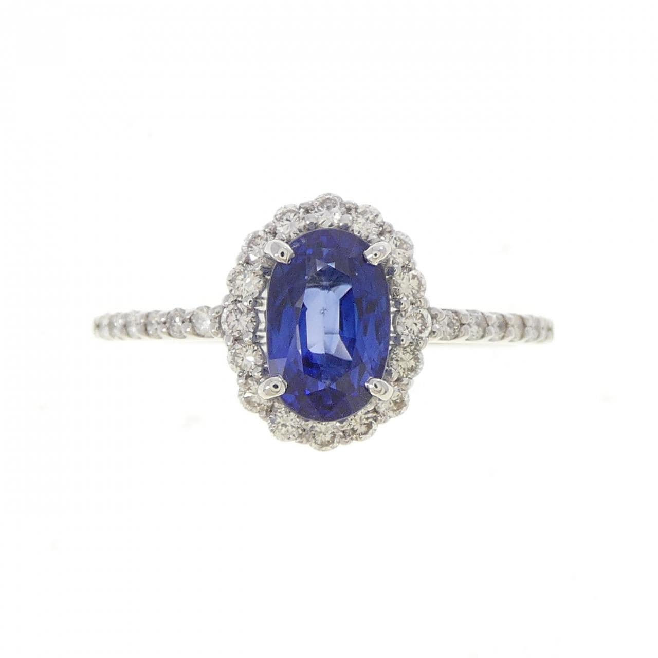 PT900藍寶石戒指1.11CT