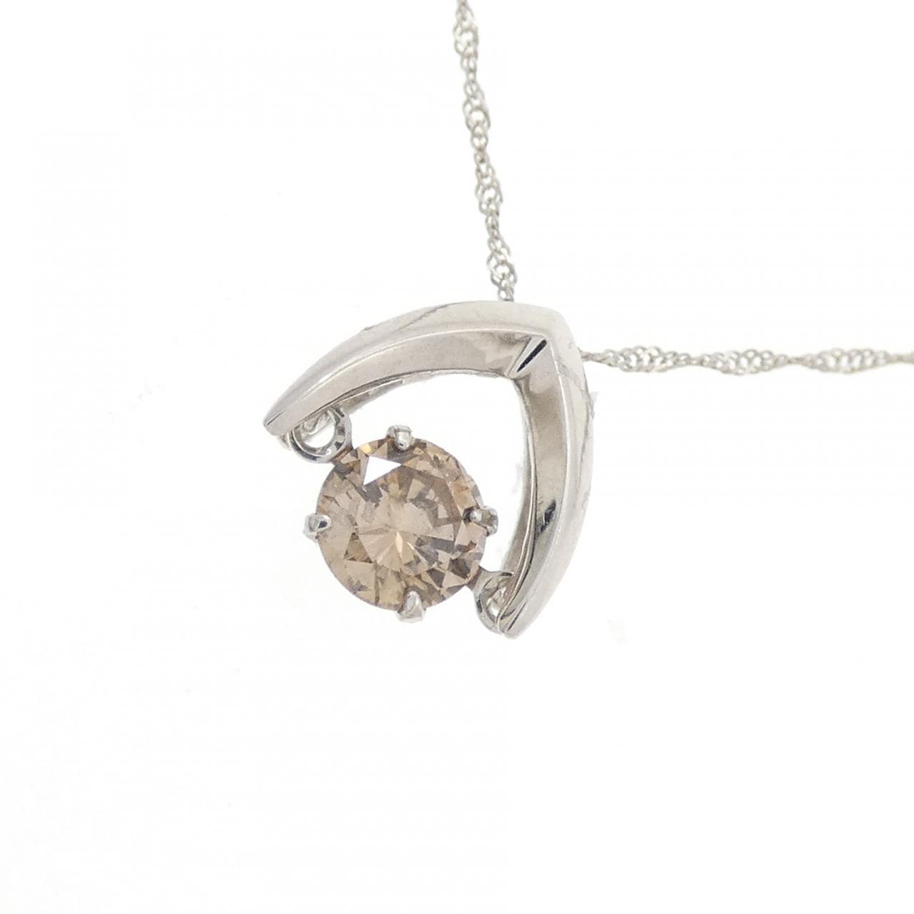PT900/PT850 ダイヤモンド ネックレス 0.30CT